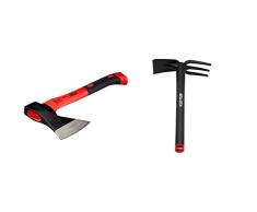 Connex COX841460 - Hacha de jardinería + Bellota 2990 Azuela Horquilla, Standard