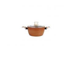 Cazuela Alta Amercook Terracotta 24cm tapa