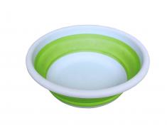 Jocca Cesta redonda de silicona plegable