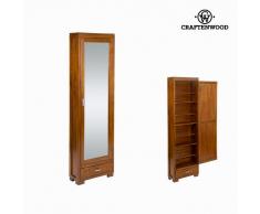 Zapatero Madera de mindi (170 x 50 x 20 cm) - Colección Serious Line by Craftenwood