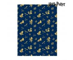 Manta Polar Harry Potter Azul marino