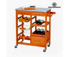 Carrito de Cocina de Madera Craftenwood