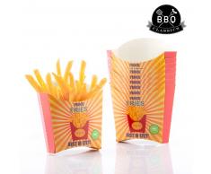 Set de Cajas para Patatas Fritas BBQ Classics (Pack de 8)