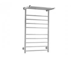 Toallero eléctrico acero inoxidable con reposa toallas horizontal NTW-04 Purline