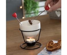Set de Mini Fondue para Chocolate Hearts (4 Piezas)