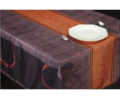 Mantel Orange Burdeos