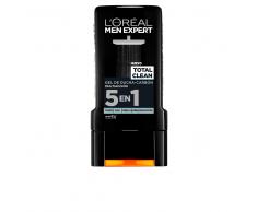MEN EXPERT gel de ducha total clean carbón 300 ml