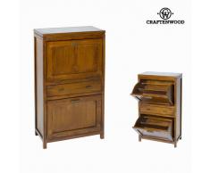 Zapatero Madera de mindi (100 x 57 x 30 cm) - Colección Serious Line by Craftenwood