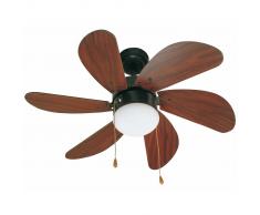 Ventilador de techo marrón Ã810 Faro