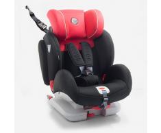 Silla de coche 5Dot Penta Fix grupo 1-2-3 fix y top-tether roja isofix