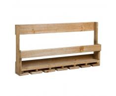 Botellero Madera de abeto (80 X 11 x 40 cm)