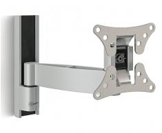 Vogels wall 1025 plata soporte tv de pared giratorio para pantallas de 16 a 27 15kg