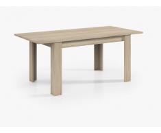 Mesa para tu salón extensible en color roble canadian