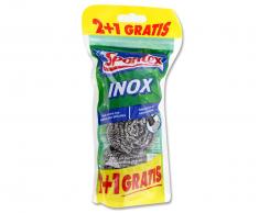 Spontex Estropajo Inox Metálico (2+1uds)