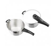 Set de ollas Express Vitrex Vitrexpress 6+3L Acero Inoxidable