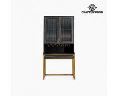 Vitrina Mdf Roble (88 x 45 x 180 cm) by Craftenwood