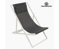 Silla de jardÃn Aluminio Textileno Gris