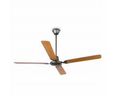 Ventilador gris antracita 4 palas Malvinas Ã140CM Faro