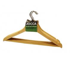 Set 8 Perchas de Madera Jocca 44x16x1.1cm