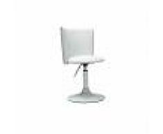 Silla de escritorio infantil blanca NEW ROCK - Miliboo