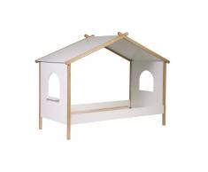 Cama cabaña infantil diseño BIRDY - Miliboo