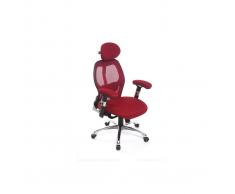 Silla de oficina ergonómica roja Ultimate v2 plus - Miliboo