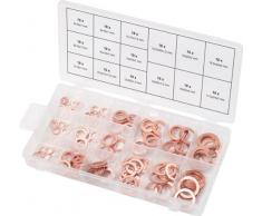 KS Tools 970.0040 - Anillas de cobre para sellado (en caja con compartimentos)