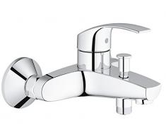 Grohe Eurosmart - Grifo para baño y ducha, inversor automático, tecnología Grohe SilkMove (Ref. 33300002)