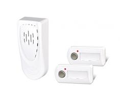 Elektrobock BBZ52 - Timbre inalámbrico para las baterías, 2 x transmisor