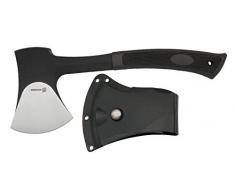 IMEX EL ZORRO 31746 Hacha táctica (INOX, Mango Goma Total 275 mm), Única