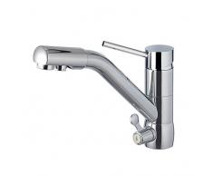 Clever 98760 GRIFO DE COCINA HORIZONTAL OSMOSIS CAIMAN, Cromado