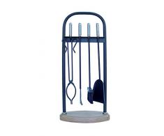 Imex El Zorro 12003-I - Pack de 4 piezas para chimenea arco (inoxidable)