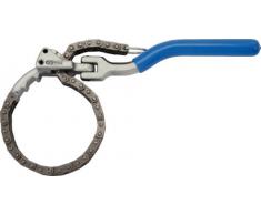 KS Tools 150.9376 - Llave de cadenas para filtros de aceite y cartuchos de secador (hasta 165 mm)