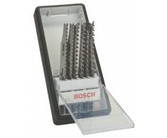 Bosch 2 607 010 572 - Juego de 6 hojas de sierra de calar Robust Line Wood Expert, vástago en T - T 308 B; T 308 BF; T 301 BCP; T 234 X P (pack de 1; 1; 2; 2)