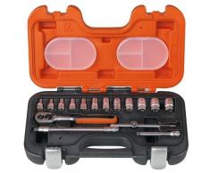 Bahco S160 - Juego De Vasos 1/4, 16 Piezas