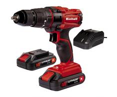 Einhell TC-CD 18-2 Li-i -Taladro de martillo (bateria de 18 V, linterna LED)