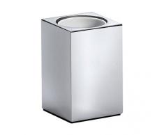 Pomdor - Portacepillos encimera cromo metric