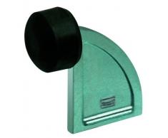 Tope para puertas correderas de acero, con tope de goma.