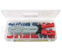 KS Tools 115.1230 - Pack de 270 piezas con engarzadores, en caja de plástico