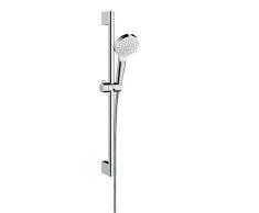 Hansgrohe Crometta 1jet EcoSmart 9 L/min ducha Set, 1 pieza, blanco, 26535400