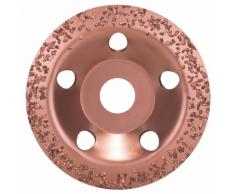 Bosch 2 608 600 178 - Vaso de amolar de metal duro - 115 x 22,23 mm; grob, schräg (pack de 1)