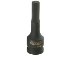 KS Tools 911.0927 - Vaso de impacto para puntas Allen, largo (tamaño 8 mm, 1/2)