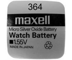 O SR60 o 364 SR621SW pila botón para reloj oxde D plata