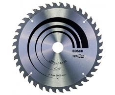 Bosch 2 608 640 443 - Hoja de sierra circular Optiline Wood - 254 x 30 x 2,8 mm, 40 (pack de 1)
