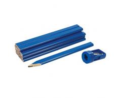 Silverline 250227 - Lápices para carpintero y sacapuntas, 13 pzas