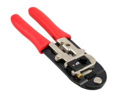 InLine 74110 arrugador, cortador y separador de cable - Accesorio para cables (Rojo)