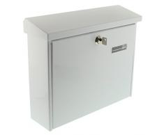 Burg wächter amsterdam - Buzon 320x377x115 acero galvanizado blanco