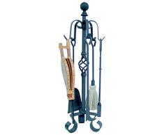 Imex El Zorro 10087-F - Pack de 5 piezas para chimenea (forja, 72 cm)