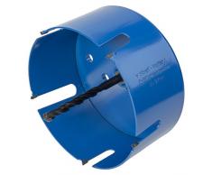 Wolfcraft 5961000 - Sierra de corona universal completo con vástago hexagonal y broca de centrado CT, profundidad de corte 60 mm Ø 127 mm