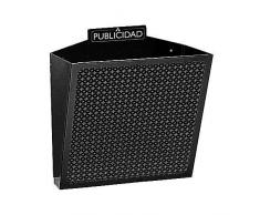 Arregui M67313 - Cesta para publicidad negro